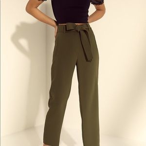 Aritzia Wilfred Tie-Front Pant (Long)